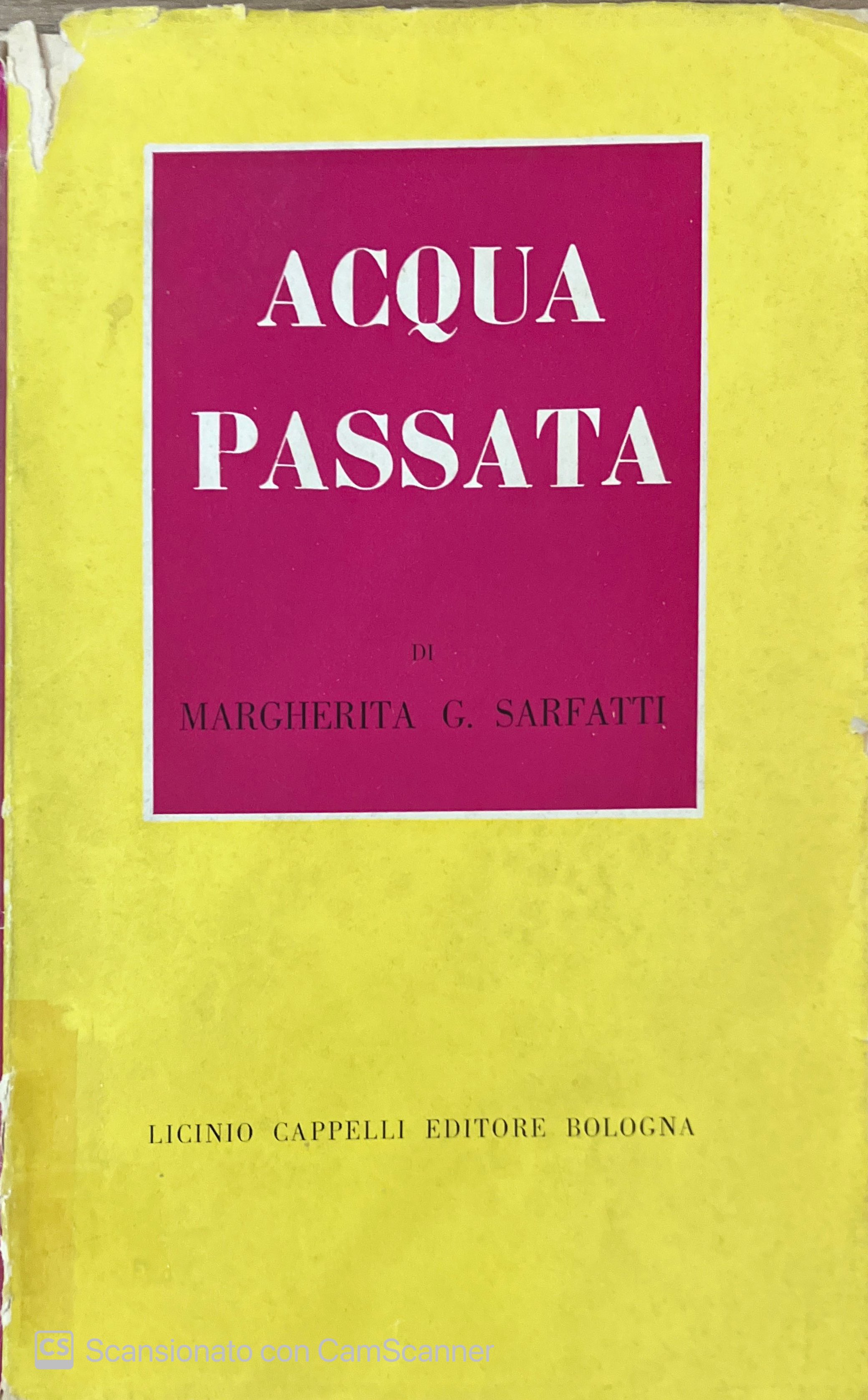 ACQUA PASSATA